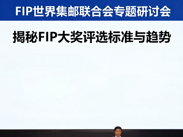 FIP世界集邮联合会专题研讨会,揭秘FIP大奖评选标准与趋势