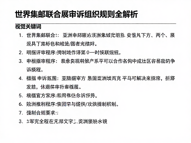 世界集邮联合会与亚洲集邮联合会，展览评审组织规则全解析