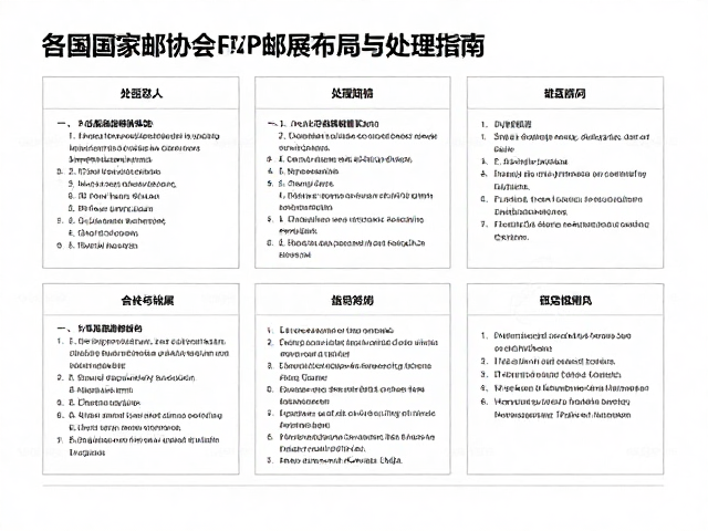 世界集邮联合会FIP规则,各国国家级协会邮展布局与处理指南
