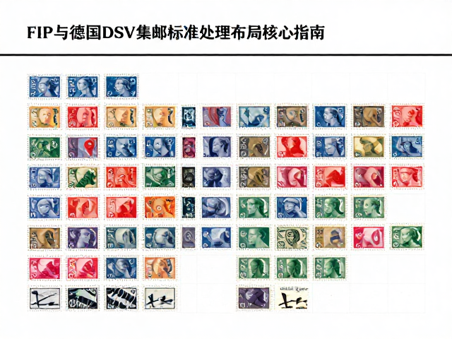 FIP与德国DSV集邮标准,邮票处理与排版布局核心指南