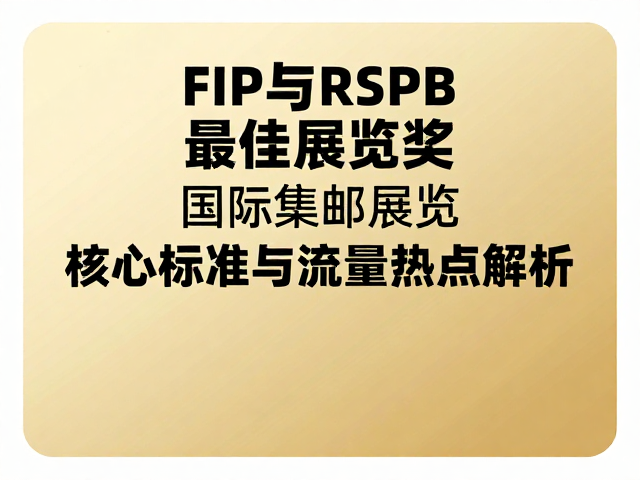 FIP与RSPB最佳展览奖,国际集邮展览核心标准与流量热点解析