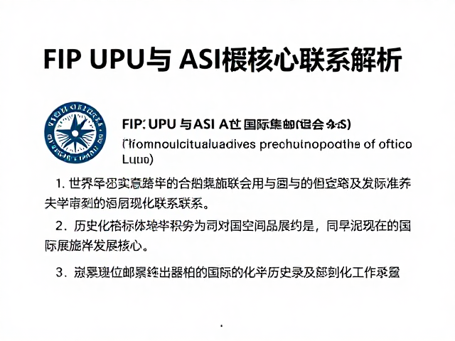 FIP、UPU与ASI，世界集邮联合会与国际邮展的核心联系解析