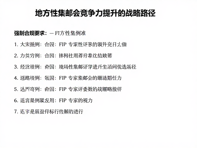 FIP专家评委遴选标准，地方性集邮会如何提升竞争力？