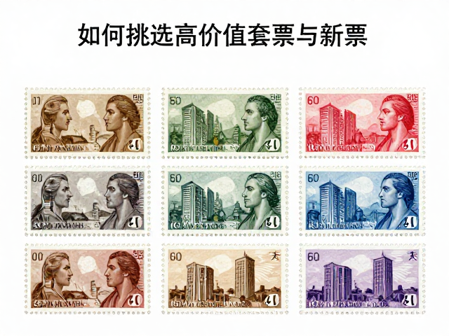 纪特邮票收藏指南,如何挑选高价值套票与新票?
