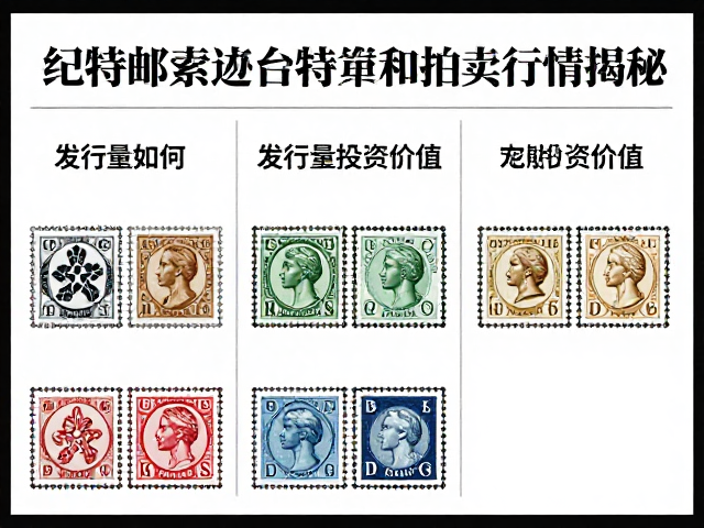 纪特邮票拍卖行情揭秘,发行量如何决定投资价值?