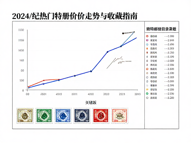2024纪特邮票目录最新版,热门邮票册价格走势与收藏指南