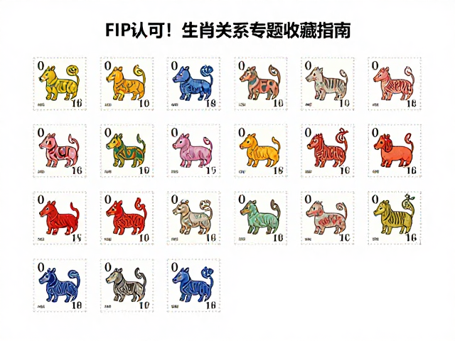 FIP认可！等距关系生肖邮票专题收藏指南，稀缺版式解析