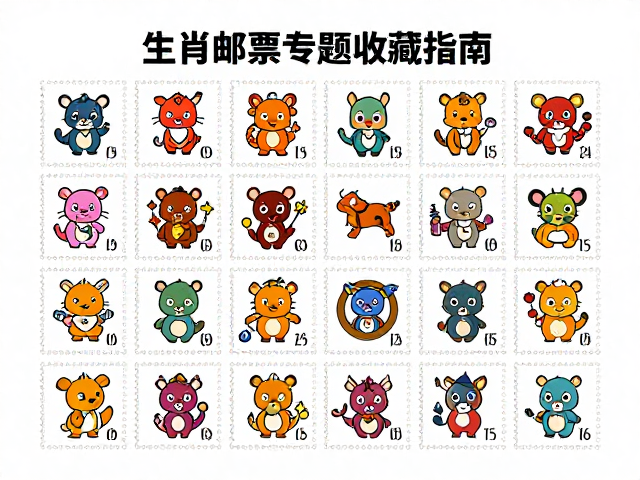 生肖邮票专题收藏指南,借各国集邮协会低难度卡通主题入门