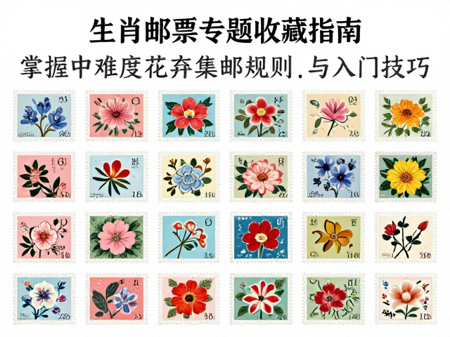 生肖邮票专题收藏指南，掌握中难度花卉集邮规则与入门技巧