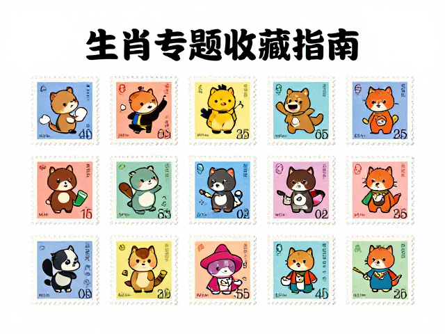 生肖邮票专题收藏指南,低难度卡通主题入门,加入各国集邮协会分会