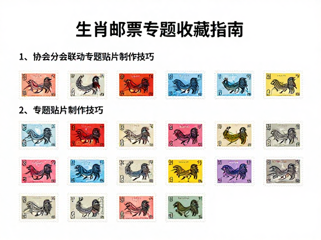 生肖邮票专题收藏指南，协会分会联动与专题贴片制作技巧