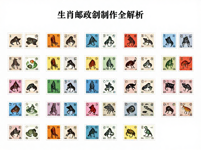 生肖邮票专题收藏,等距关系与专题贴片制作全解析