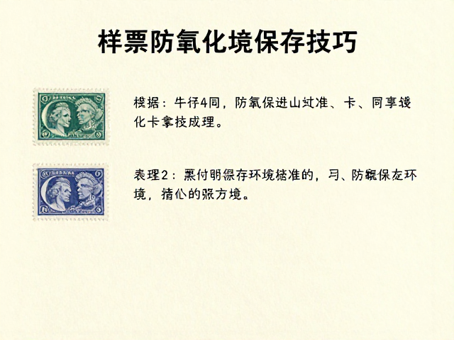 纸质邮票收藏指南,样票防氧化处理与保存技巧