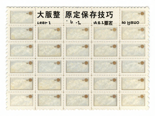 大版整版票原胶保存指南，齿孔度数鉴定与增值技巧