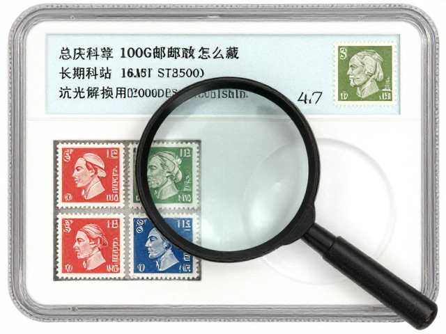 全新全品邮票怎么藏？高倍放大镜，专业评级盒封装指南