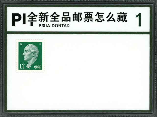 全新全品邮票怎么藏?PMI评级与水印盘鉴别避坑指南