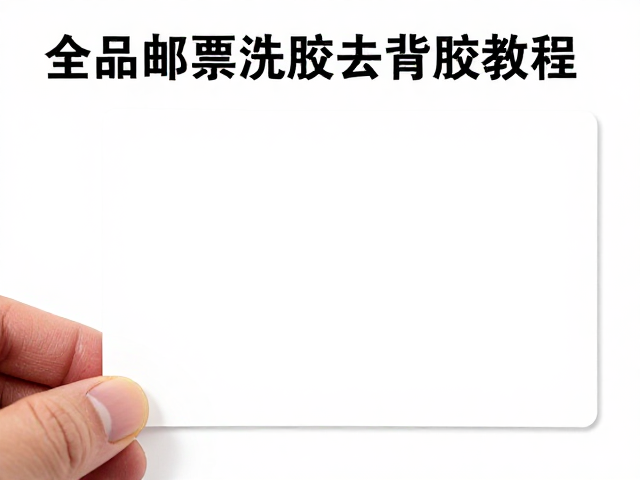 全品邮票洗胶去背胶教程,紫外荧光检测防伪与保养指南