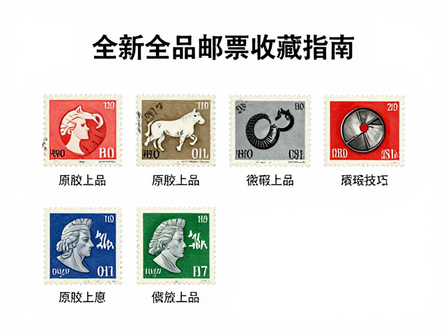 全新全品邮票收藏指南，原胶上品与微瑕邮票鉴别技巧