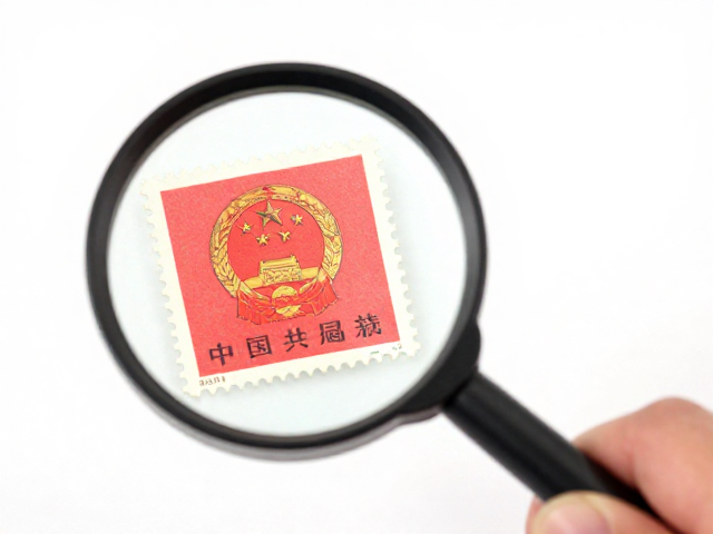 新中国邮票轻贴技巧，用放大镜鉴赏高价值邮票细节