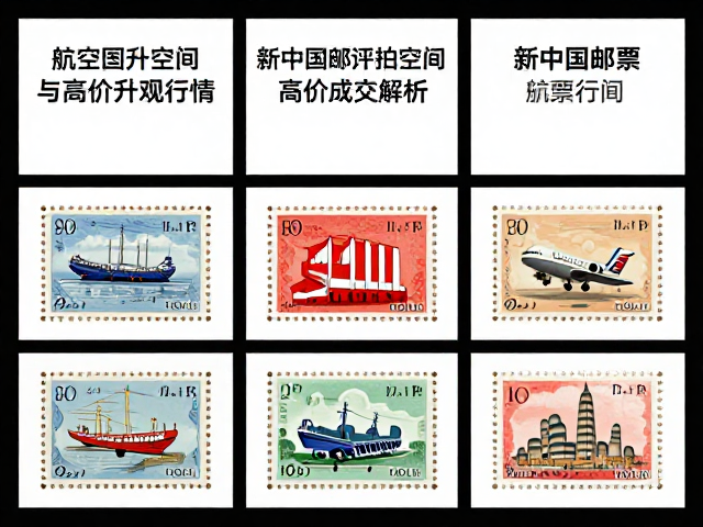 新中国邮票拍卖行情，航空邮票升值空间与高价成交解析