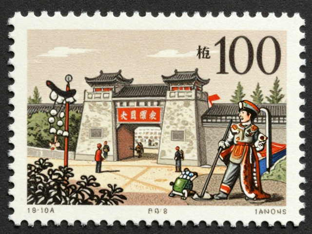 新中国邮票名画复刻，异形齿孔版式解析与收藏价值