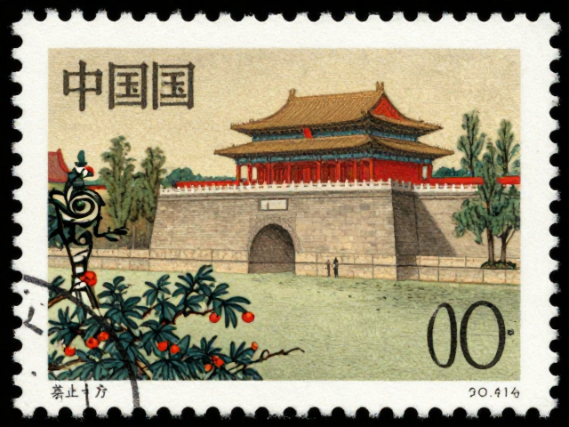 新中国邮票名画复刻，异形齿孔版式解析与收藏价值