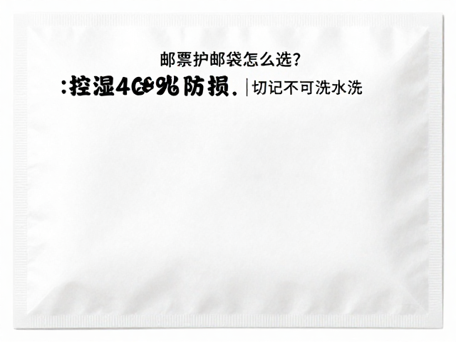 邮票护邮袋怎么选？控湿40%-50%防损，切记不可水洗邮票