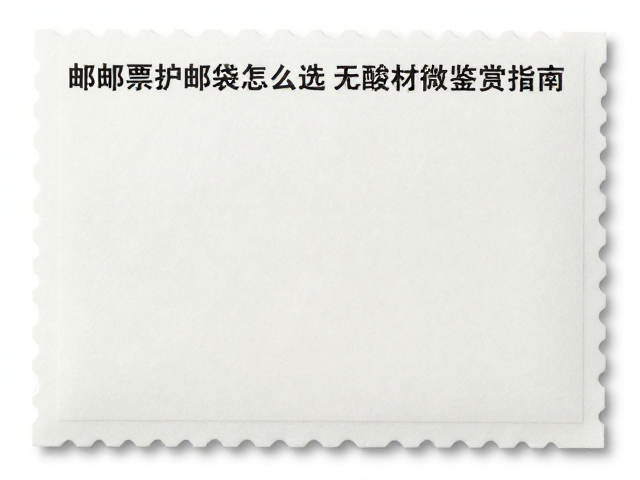 邮票护邮袋怎么选?无酸材质,专业显微镜鉴赏指南