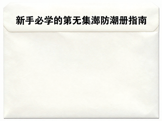 邮票护邮袋，湿度40%-50%，无酸册规范，新手必学的集邮防潮指南