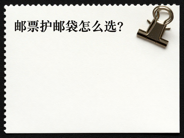 邮票护邮袋怎么选?避背胶受损,搭配集邮夹收藏更稳妥