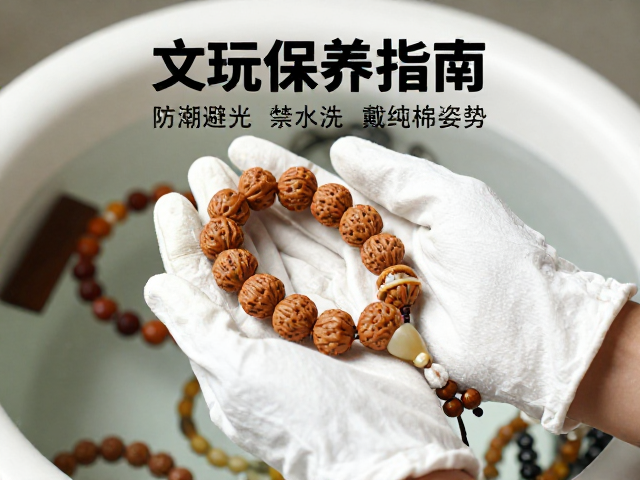 文玩保养指南，防潮避光、禁水洗、戴纯棉手套的正确姿势