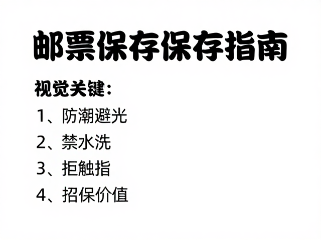 邮票保存指南,防潮避光、禁水洗、拒触指,3招保价值