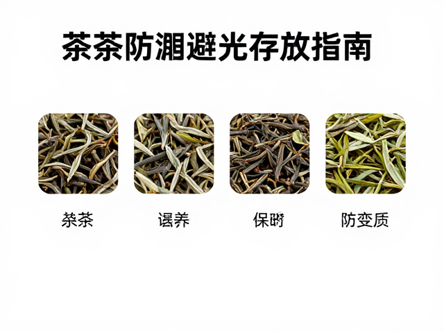 茶叶防潮避光存放指南,记录保存状态防变质