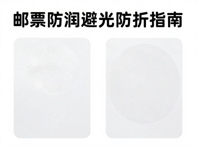 邮票防潮避光防折指南，透明护邮贴正确收纳法