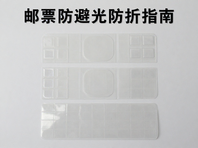 邮票防潮避光防折指南,透明护邮贴正确收纳法