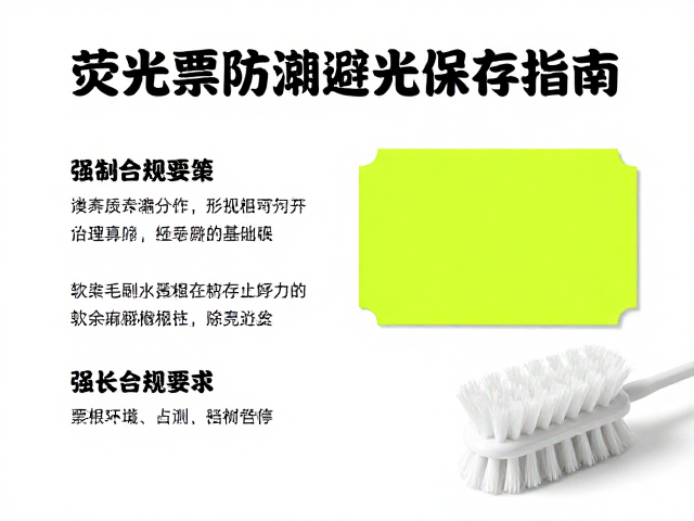 荧光票防潮避光保存指南，软毛刷除尘技巧，延长票根寿命