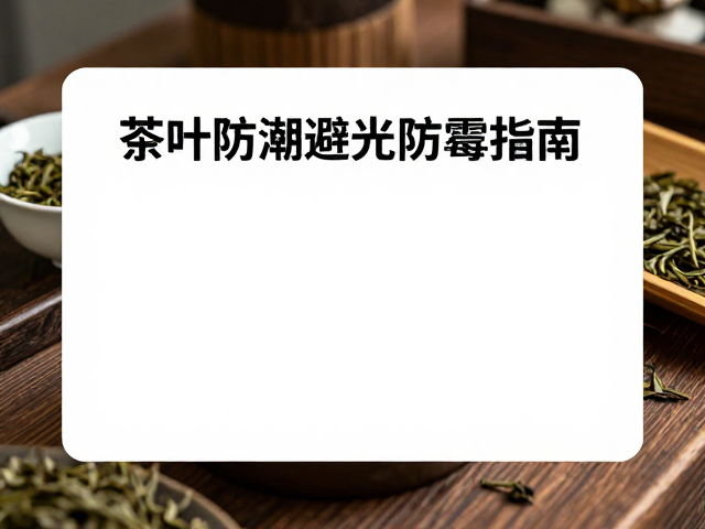 茶叶防潮避光防霉指南，保持操作台洁净与空气流通技巧