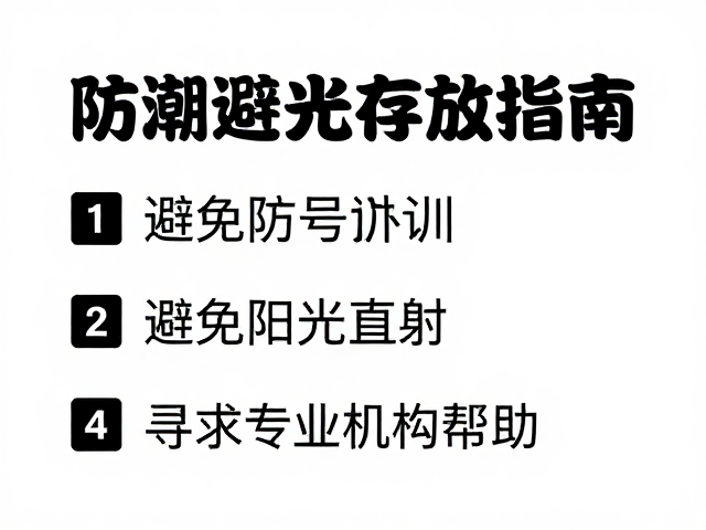 防潮避光存放指南,避免阳光直射,寻求专业机构帮助