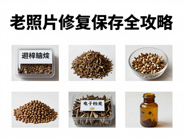 防潮避光存放,避樟脑丸,建电子档案,老照片修复保存全攻略