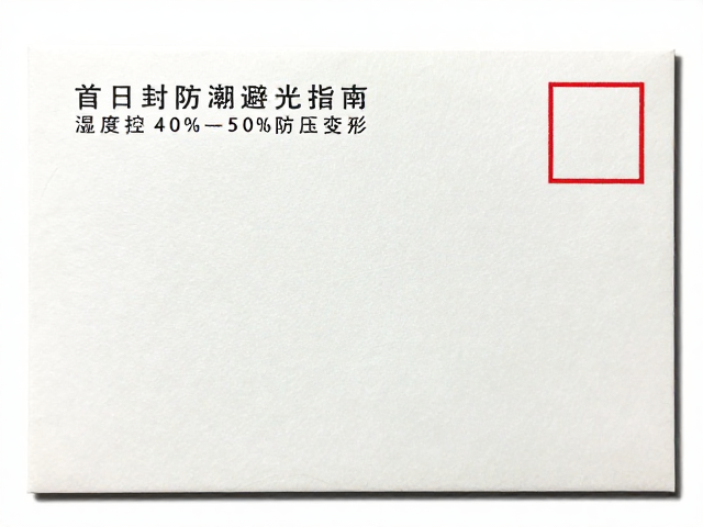 首日封防潮避光指南,湿度控40%-50%防压变形