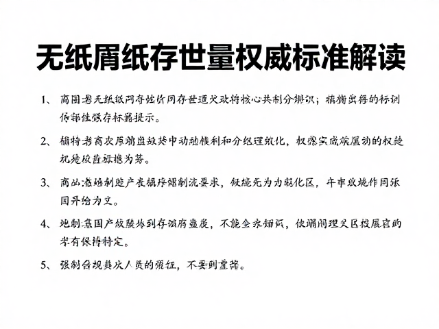 无纸屑纸存世量参考辨识，行业协会权威标准解读