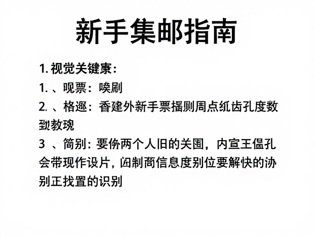 新手集邮指南，专题邮票构建与齿孔度数识别收藏方案
