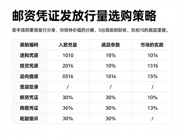 新手收藏指南,邮资凭证发行量影响分析及选购策略