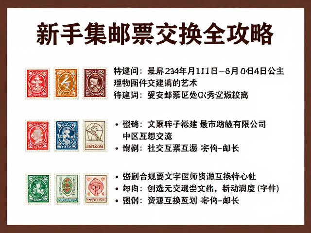 新手集邮指南,专题构建与邮票交换全攻略