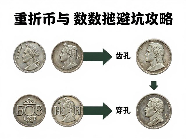 新手收藏指南,重折币与齿孔度数鉴定避坑攻略