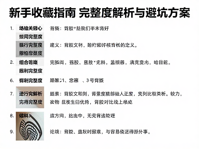 新手收藏指南,专业论坛背胶完整度解析与避坑方案
