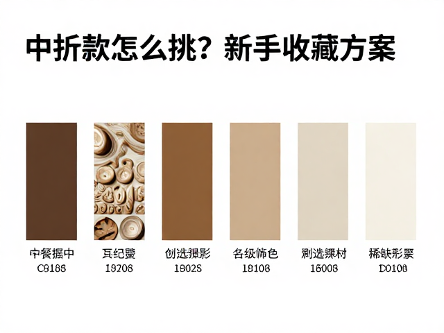 中折款怎么挑？新手收藏方案，稀缺度分级指南