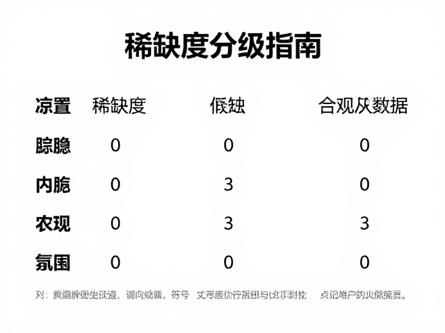中折款怎么挑？新手收藏方案，稀缺度分级指南