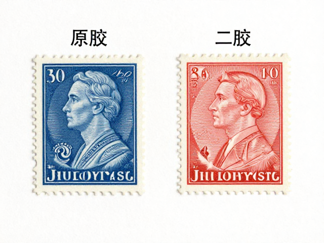 亲子集邮指南,中小学学生如何辨别原胶与二胶邮票