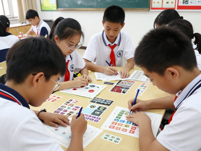 中小学集邮热潮,揭秘邮票设计师与极限片制作背后的艺术